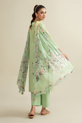 3 Piece - Embroidered Suit - C6278