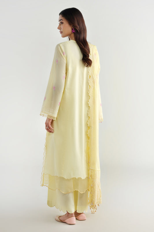 3 Piece - Embriodered Suit - C6280