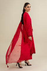 3 Piece - Embroidered Suit - C6283