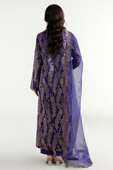 3 Piece -  Embroidered Suit - C6285