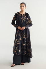 3 Piece - Printed
 Suit - C6292