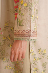 3 Piece - Printed Suit - C6293