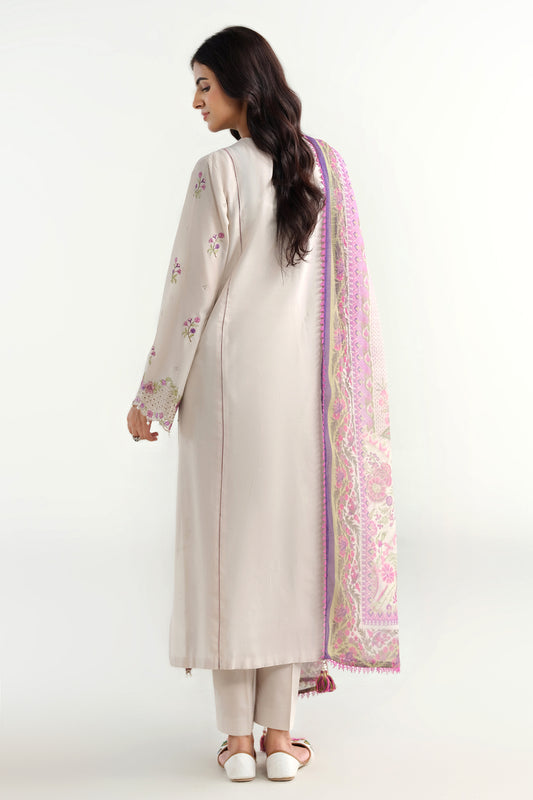 3 Piece - Embriodered Suit - C6294