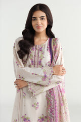 3 Piece - Embriodered Suit - C6294