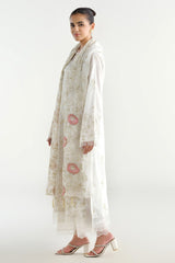 3 Piece - Embroidered Suit - C6297