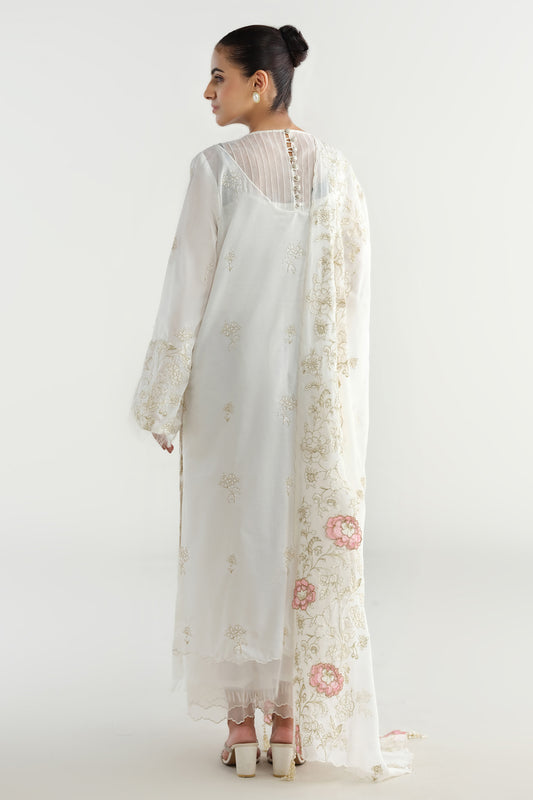 3 Piece - Embroidered Suit - C6297