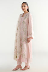 3 Piece - Embriodered Suit - C6302
