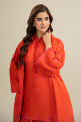 3 Piece - Embroidered Suit - C6307