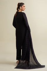 3 Piece - Embroidered Suit - C6309