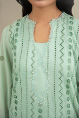 3 Piece - Embroidered Suit - C6313
