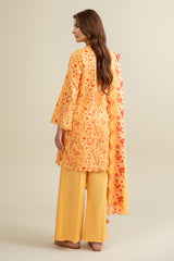 3 Piece - Printed Suit - C6318