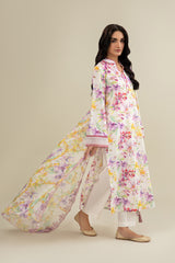 3 Piece - Embroidered Suit - C6321