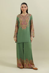 2 Piece - Printed Suit - C6347