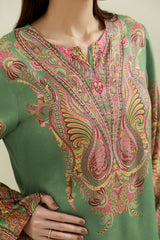 2 Piece - Printed Suit - C6347