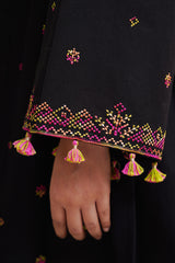 2 Piece - Embroidered Suit - C6354