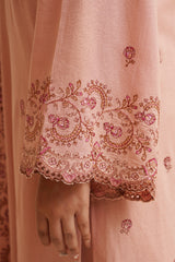 3 Piece - Embroidered Suit - C6400