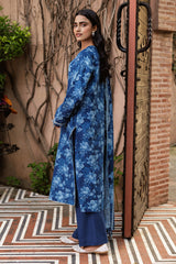 3 Piece - Printed & Embroidered Suit - C6401