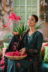 3 Piece - Printed Suit - C6421