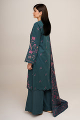 3 Piece - Printed Suit - C6421