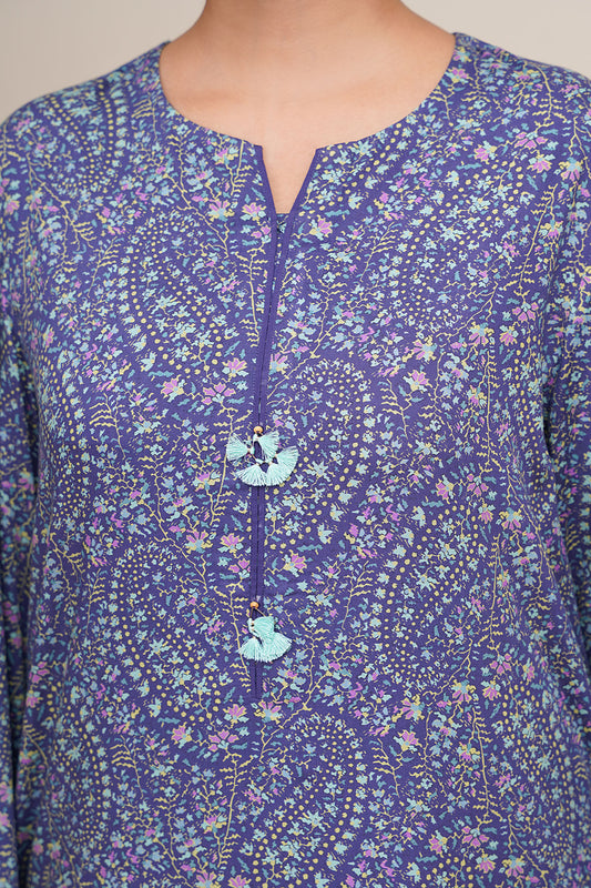 2 Piece - Printed Suit - C6427
