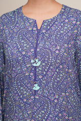 2 Piece - Printed Suit - C6427