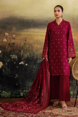 3 Piece - Printed Suit - C6449