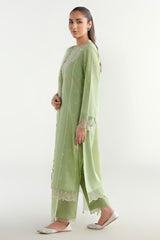 3 Piece - Embroidered Suit - C6243