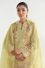 3 Piece - Embroidered Suit - C6290