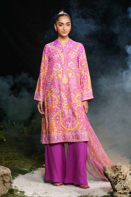 3 Piece - Printed Suit - MCP1730-1
