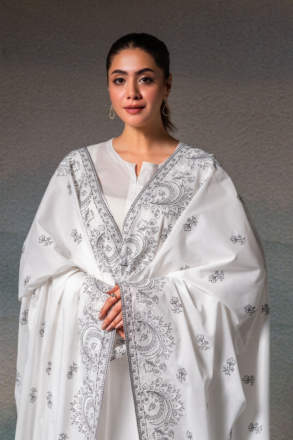 1 Piece Cotton Lawn Dupatta Kayseria Pakistan