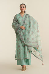 3 Piece - Embellished Suit - E1428-2