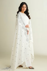 Embroidered Dupatta - E1601
