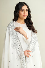 Embroidered Dupatta - E1601
