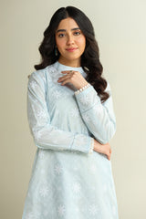 2 Piece - Embroidered Suit - E1603