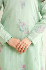 2 Piece - Embroidered Suit - E1605