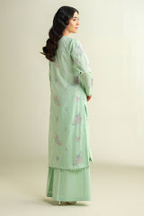 2 Piece - Embroidered Suit - E1605