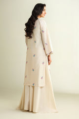 2 Piece - Embroidered Suit - E1606