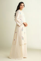 2 Piece - Embroidered Suit - E1606