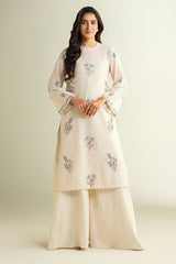 2 Piece - Embroidered Suit - E1606