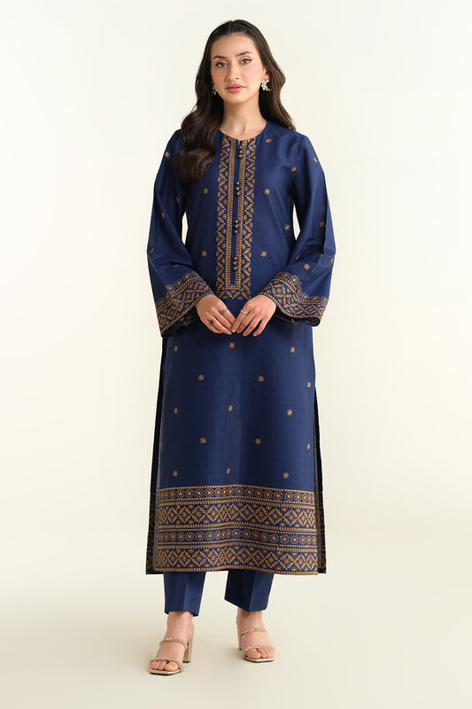 2 Piece - Embroidered Suit - E1608