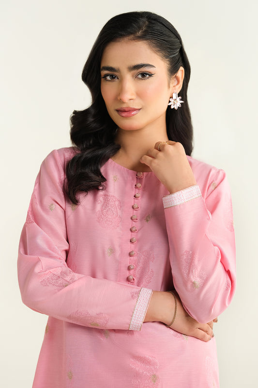 2 Piece - Embroidered Suit - E1610