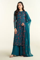 3 Piece - Embellished Suit - E1633