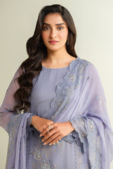 3 Piece - Embellished Suit - E1636
