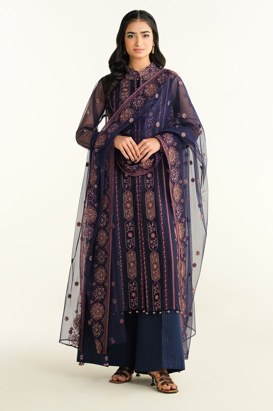 4 Piece - Embellished Suit - E1638
