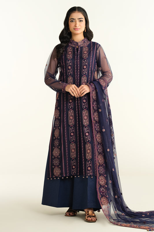 4 Piece - Embellished Suit - E1638