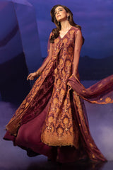 3 Piece -  Embroidered Suit - E1639