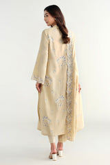 4 Piece -  Embroidered Suit - E1640