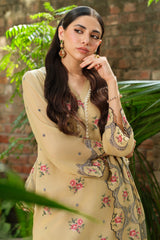 3 Piece -  Embroidered Suit - E1644