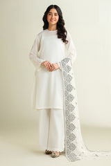Embroidered Dupatta - E1646