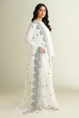 Embroidered Dupatta - E1646